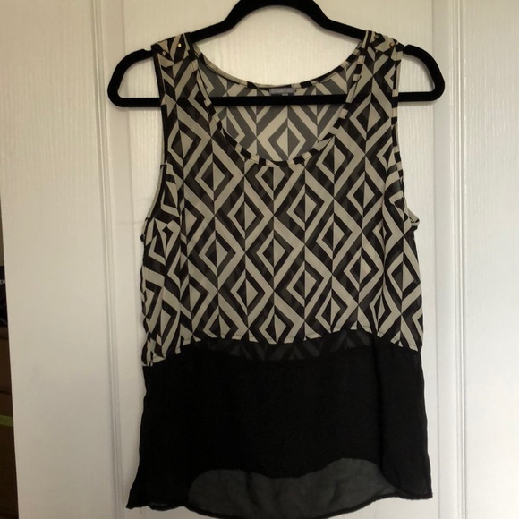 2 for $25 Shoulder studded sheer dress shirt - Picture 1 of 2